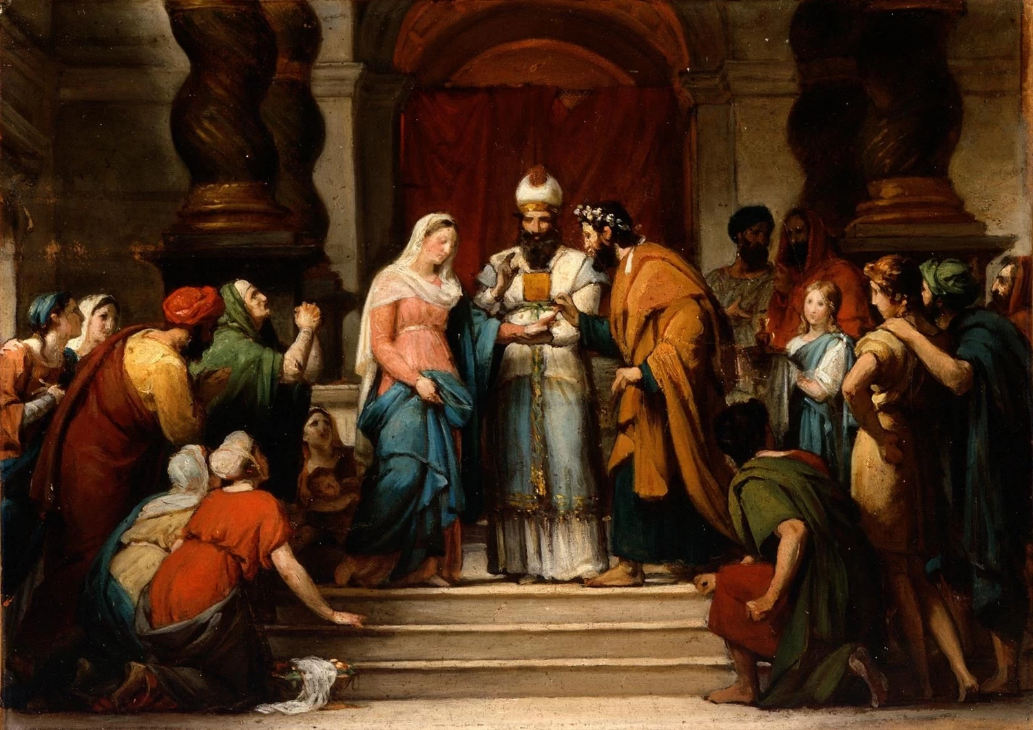Il matrimonio della Vergine, 1833 - Los Angeles County Museum of Art